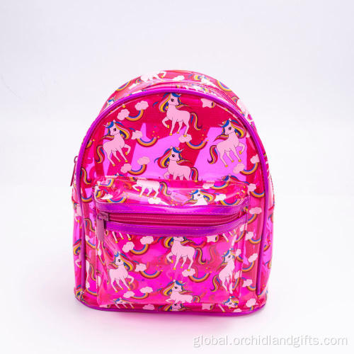 Pink Children's Printed Small Bag